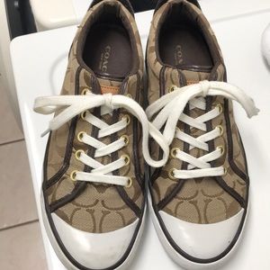 Coach tennis shoes